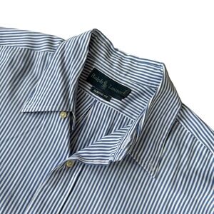 Ralph Lauren Classic Fit Striped Button Down 16.5